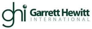 Garrett Hewitt International logo design.